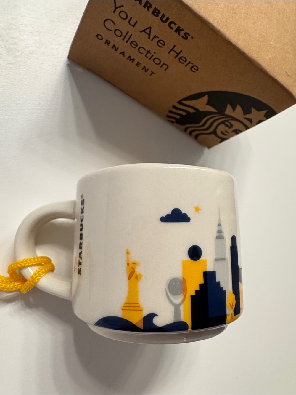 Starbucks New York You Are Here Series Mini 2 oz Espresso Mug BNIB - Picture 4 of 7